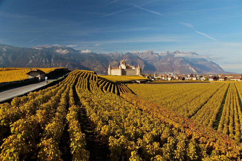 Auberge Communale de la Couronne, Yvorne, Швейцария