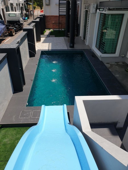 LeParis Swimming pool KTV BBQ Jonker 88 homestay, Malacca, Malaysia