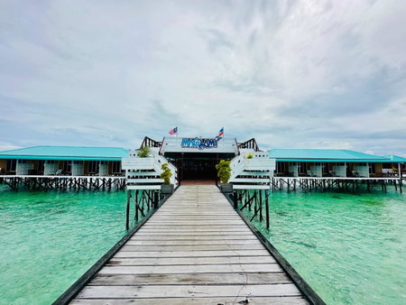 Maglami-lami Water House, Semporna, Malaysia