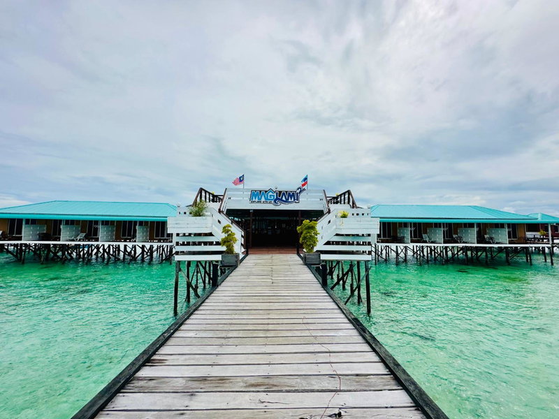 Maglami-lami Water House, Semporna, Malaysia
