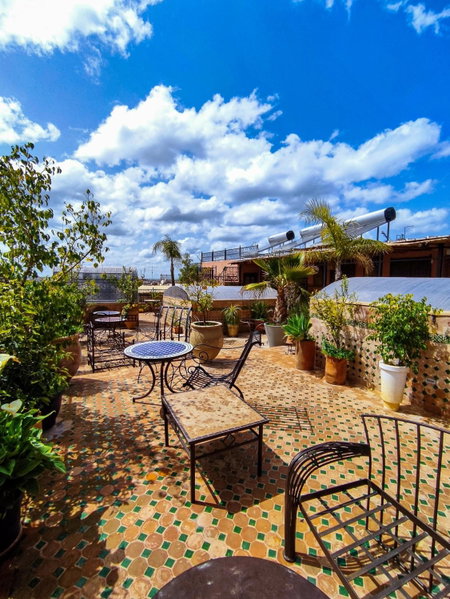 Riad le petit ksar, Meknès, Marokko