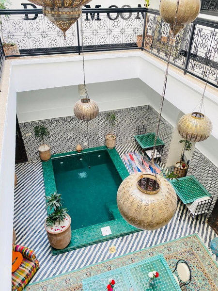 Riad New Moon, Marrakech, Марокко