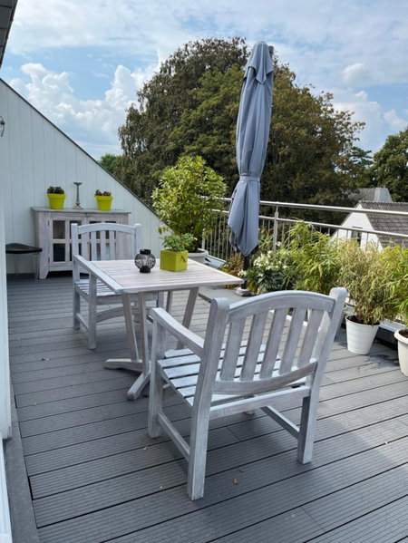 Rooftop terrace suite, Heist-op-den-Berg, Belgium