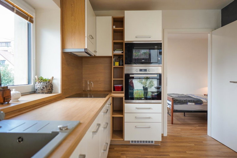 Vila Věkoše - apartmán s terasou a zahradou, Hradec Králové, Чехия