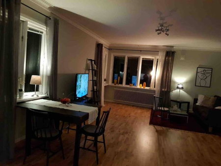 Lovely, spacious apartment with free parking, Sandviken, Sweden