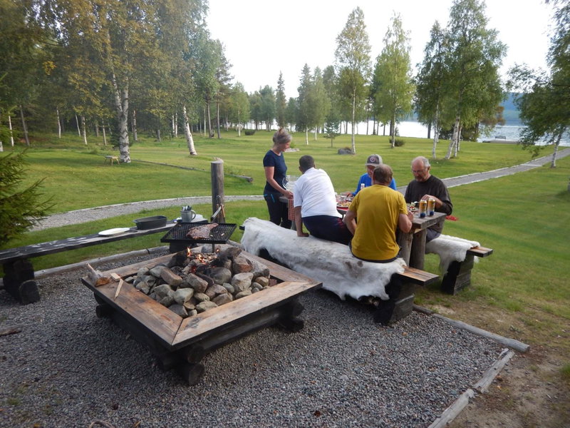 Cottage On Wild River In Lapland/Sweden, Karlsten, Sweden