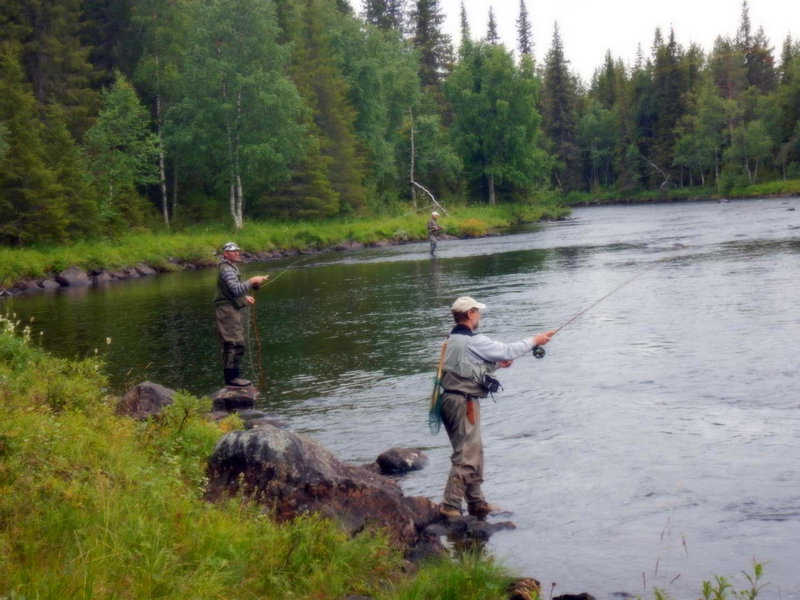 Cottage On Wild River In Lapland/Sweden, Karlsten, Sweden