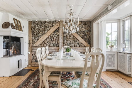 Stubbegården - Unique swedish style with fireplace, Vadstena, Sweden