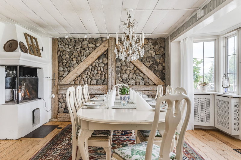 Stubbegården - Unique swedish style with fireplace, Vadstena, Sweden