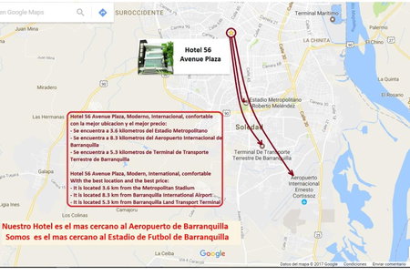 Hotel 56 Avenue Plaza, Barranquilla, Colombia