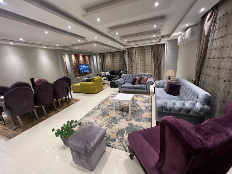 Cozy and Modern Apartment for Rent in Mohandessin, Cairo, Египет