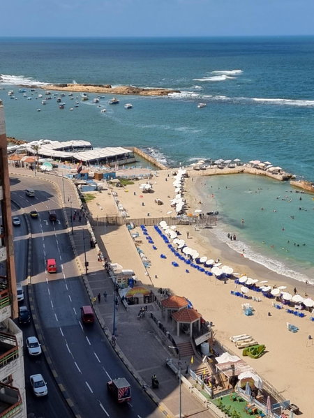 Panoramic Sea View Flat miami FAMILY ONLY شقة بانورما بشاطئ ميامي الاسكندرية عائلات فقط, Alexandria, Egipto