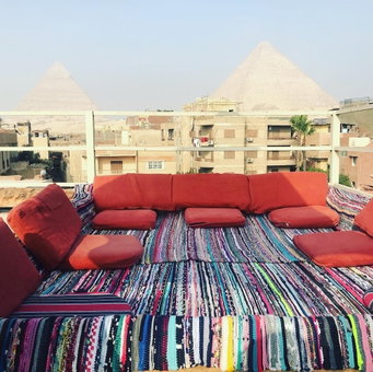 Pyramids paradise hotel, Abu an Numrus, Egypt