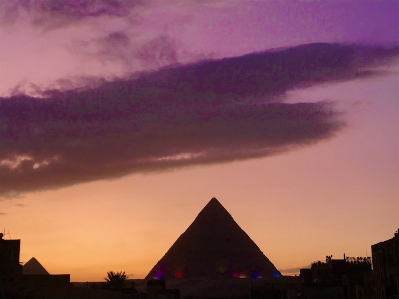 Pyramids paradise hotel, Abu an Numrus, Egypt