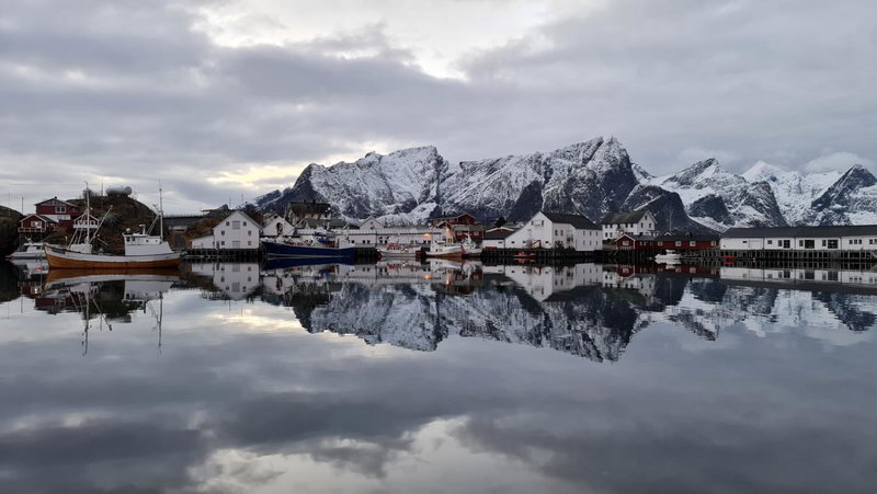 Lofoten panoramic luxury home with sauna, Moskenes, Noruega