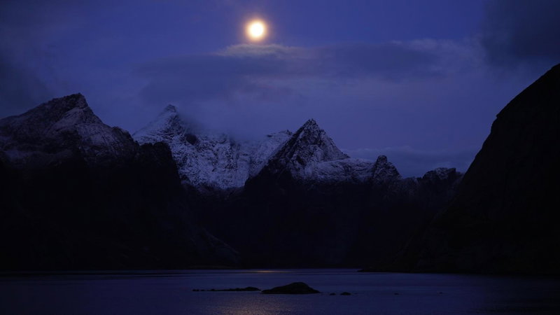 Lofoten panoramic luxury home with sauna, Moskenes, Noruega