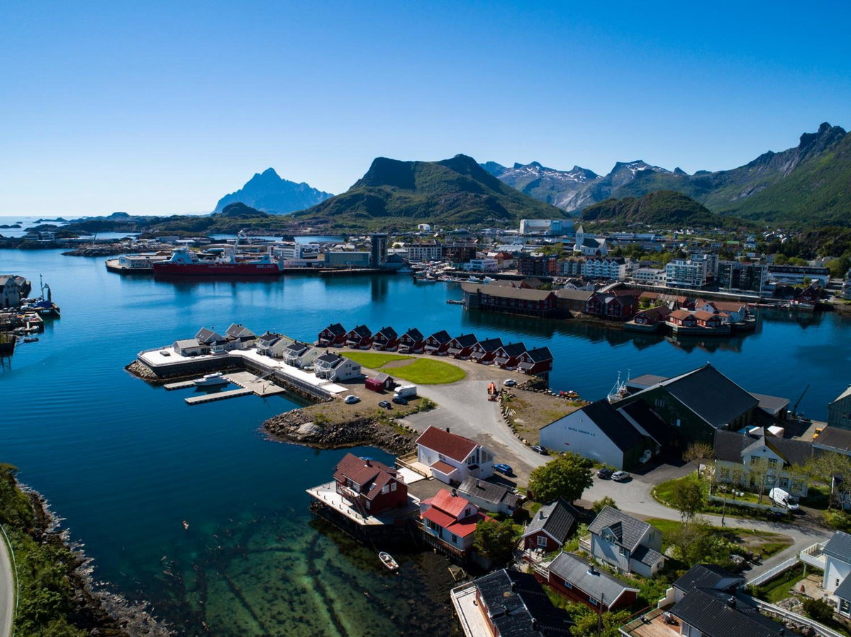 Rorbuene Svolvær Havn, Норвегия