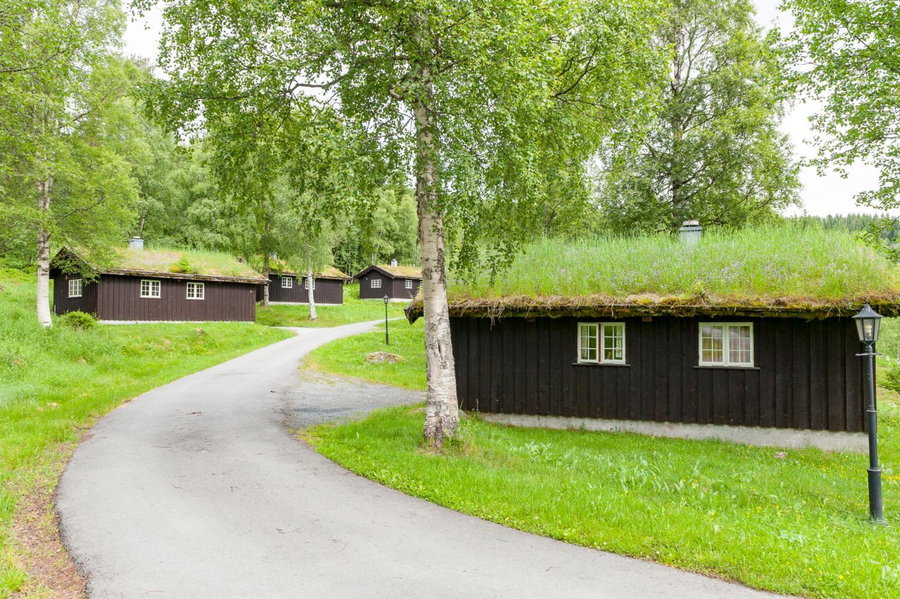 Groven Camping & Hyttegrend, Åmot, Norwegen