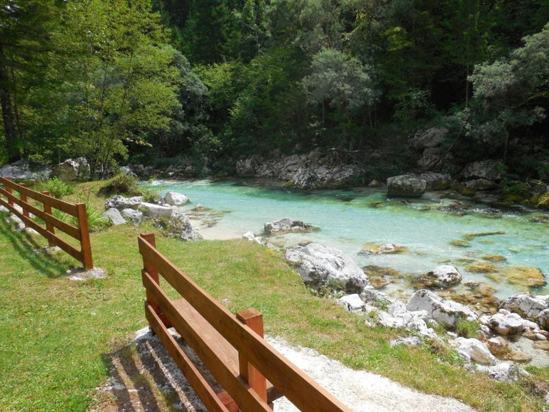 Apartmaji in Sobe Cuder, Soča, Slowenien