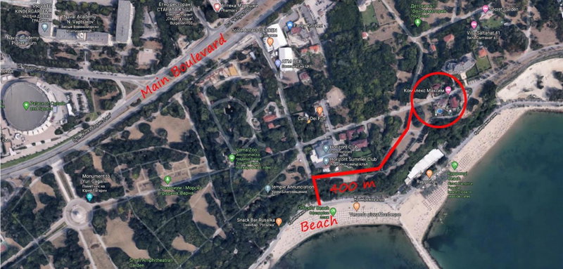 Complex Maxim - sea view, Varna City, Болгария