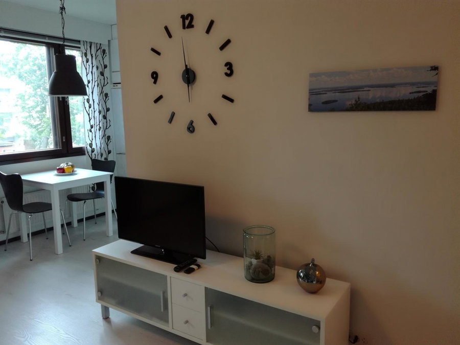 A lovely one-room apartment near the city centre., Vaasa, Финляндия