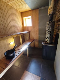Modern Sauna Cabin in Horse Ranch, Liyeplauke, Litauen