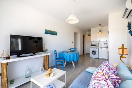 Seawaves 1- Bedroom Apartment near Meneou Beach, Larnaka, Cyprus