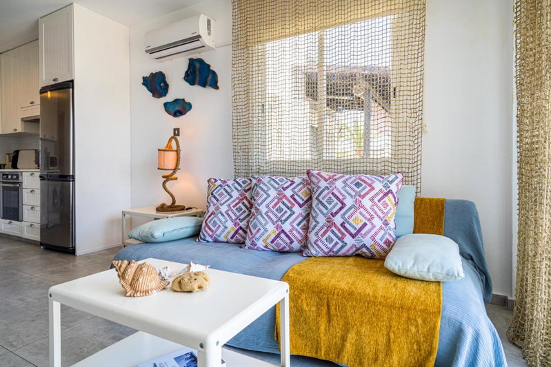 Seawaves 1- Bedroom Apartment near Meneou Beach, Larnaka, Cyprus