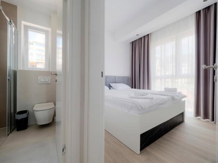 Two Bedroom Apartment Sea View Charlene, Becici, Черногория