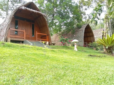 Orangutan Bungalow, Bukit Lawang, Indonesia