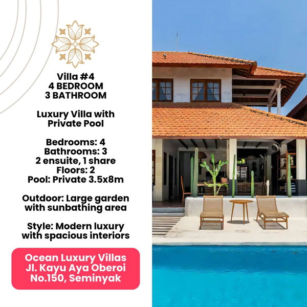 Ocean Luxury Villas - Seminyak, Seminyak, Indonesien