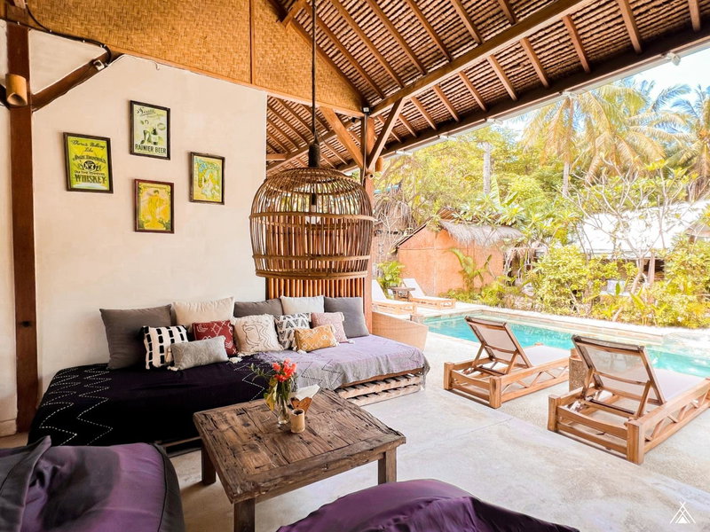 La Cocoteraie Ecolodge - Luxury Glamping Tents, Gili Trawangan, Indonesia