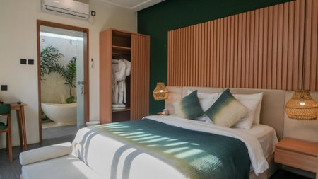 Villa Di Bali, Yogyakarta, Indonésie