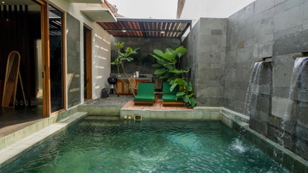 Villa Di Bali, Yogyakarta, Indonésie