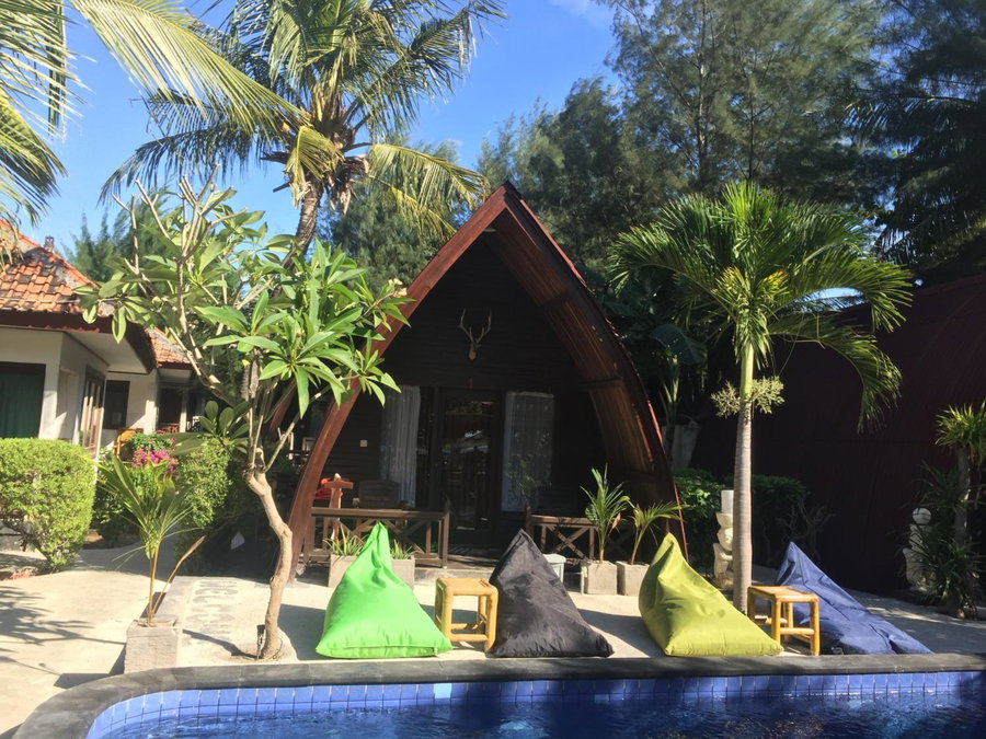 Coral Beach 2 Bungalow, Gili Trawangan, Indonesia