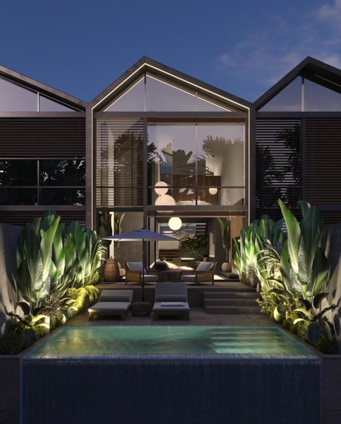 Loyo Villas, Tegalalang, Indonésie