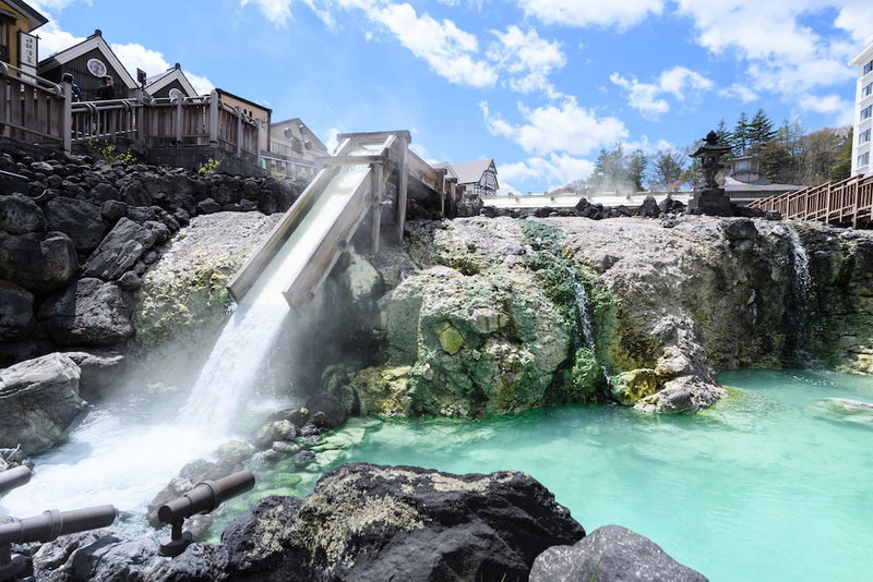 Yubatake Souan, Kusatsu, Japón