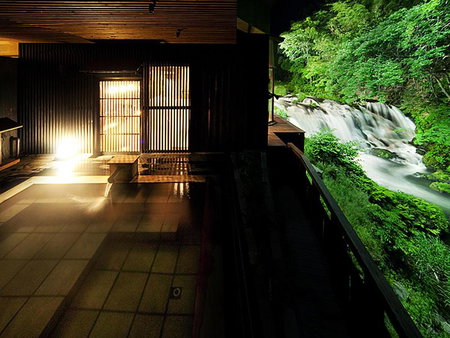 Aizu Higashiyama Onsen "Shosuke no Yado Takinoyu" since1880, Aizuwakamatsu, Japon