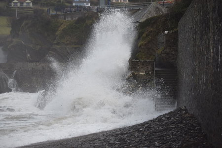 Newberry Beach lodge, Combe Martin, Великобритания