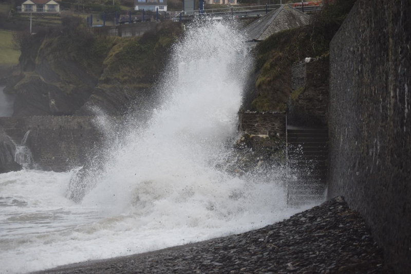 Newberry Beach lodge, Combe Martin, Великобритания