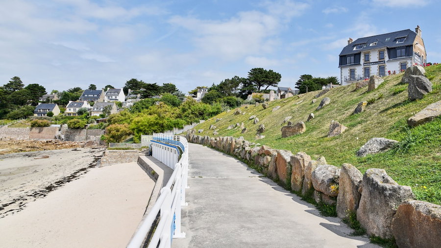 Pavillon de la plage, Trébeurden, France