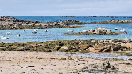 Pavillon de la plage, Trébeurden, France