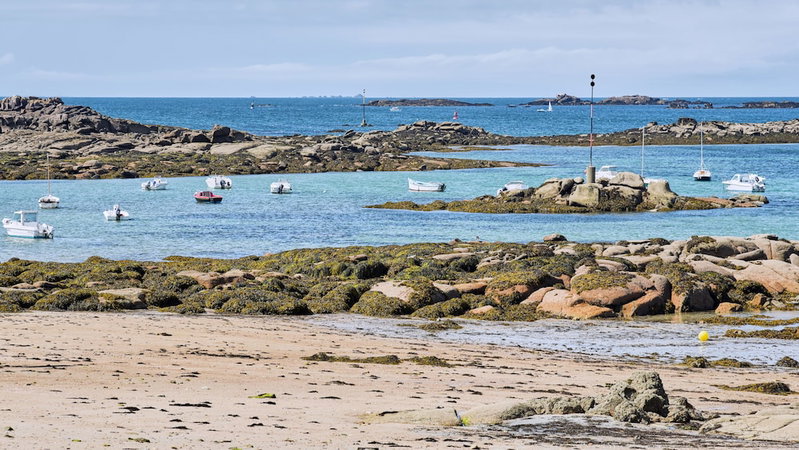 Pavillon de la plage, Trébeurden, France