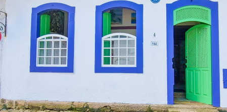 A Casa de Paulo Autran, Paraty, Brazil