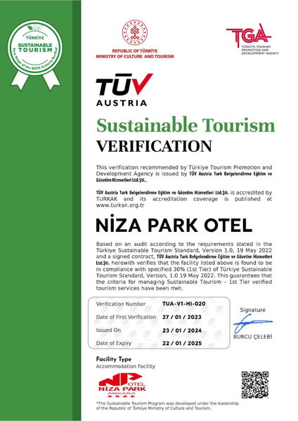 Niza Park Hotel, Ankara, Turquía