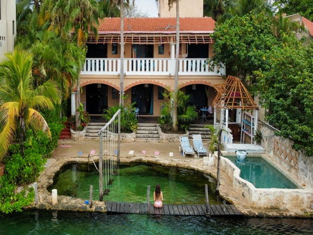 Chez Waffle Hotel, Puerto Aventuras, Мексика