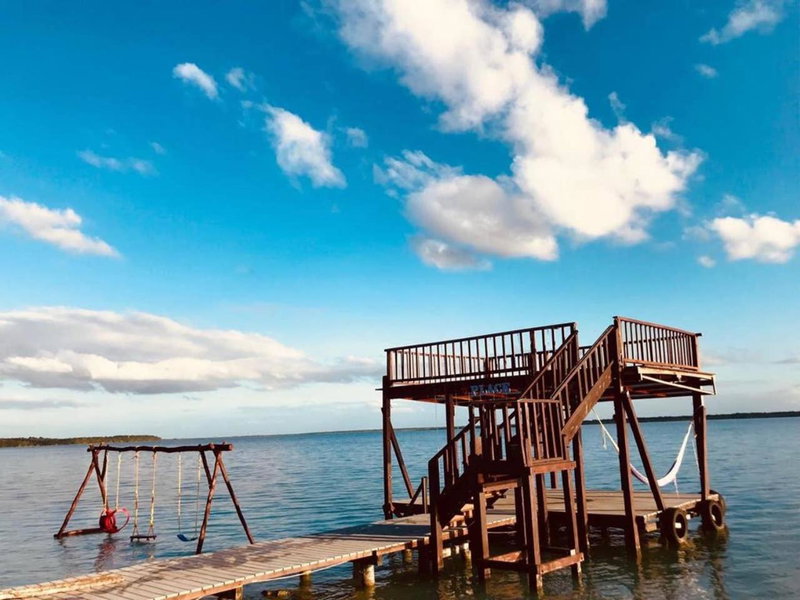Coras Place Bacalar Lagoon front, Bacalar, Mexico
