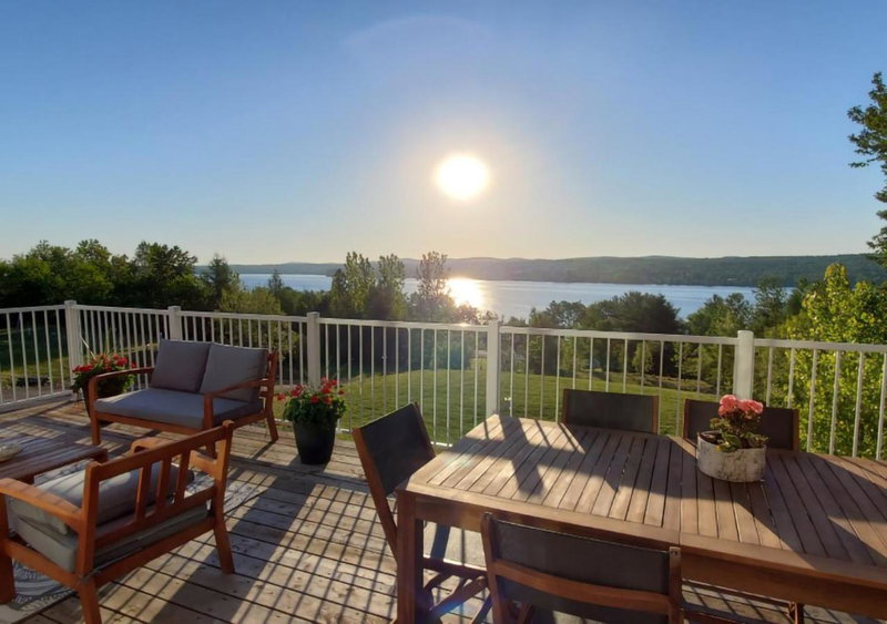 Au Sommet du Lac Magog, Magog-Orford, Kanada