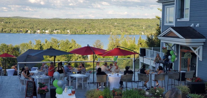 Au Sommet du Lac Magog, Magog-Orford, Kanada