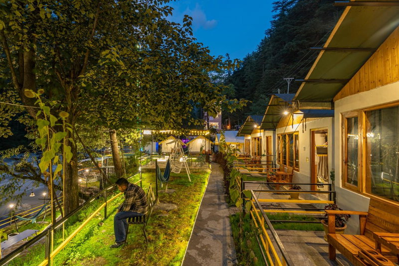 The Hosteller Kasol, Riverside, Kasol, India